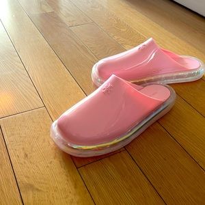 Tory Burch bubble clog pink